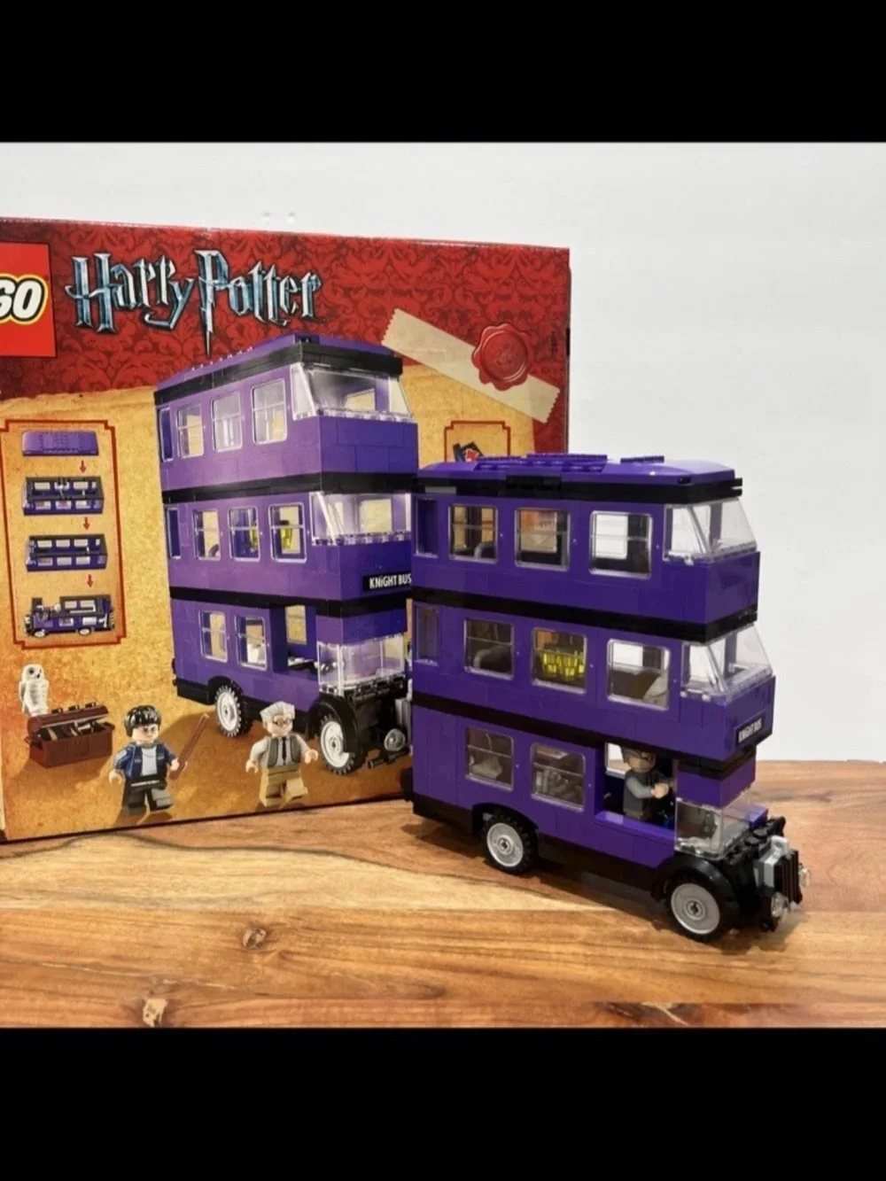 Retired and Rare Lego Harry Potter The Knight Bus [4866] Complete Set with Box